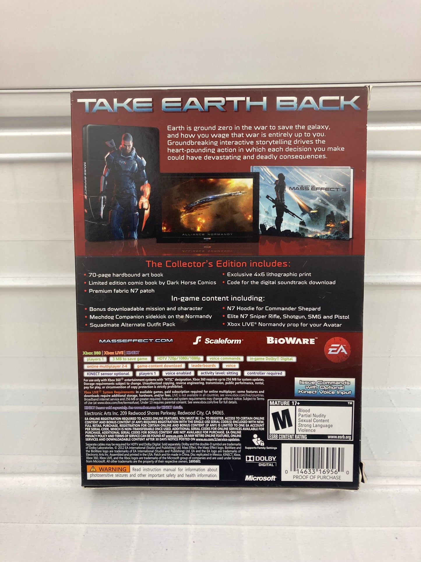 Mass Effect 3 [N7 Collector's Edition] - Xbox 360