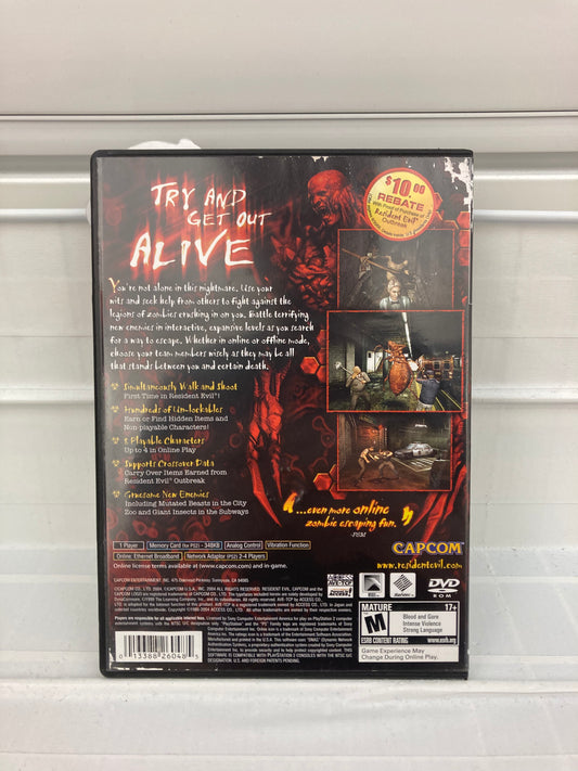 Resident Evil Outbreak File 2 - Playstation 2