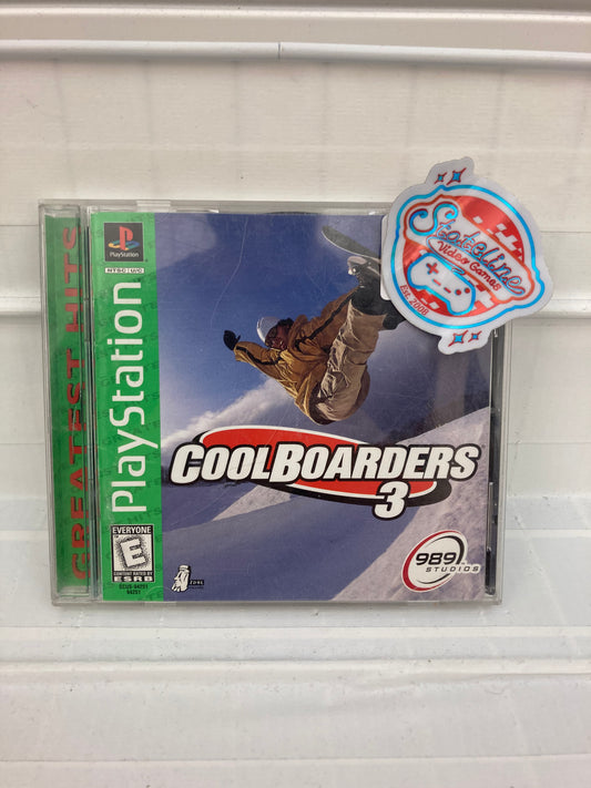 Cool Boarders 3 [Greatest Hits] - Playstation
