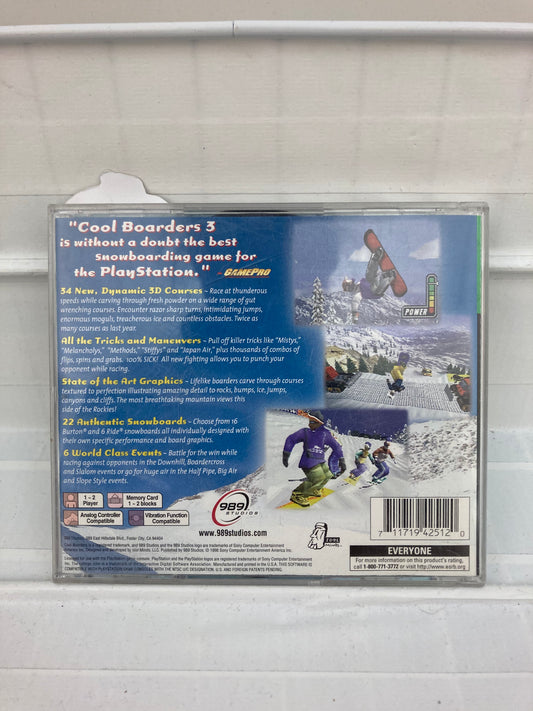 Cool Boarders 3 [Greatest Hits] - Playstation