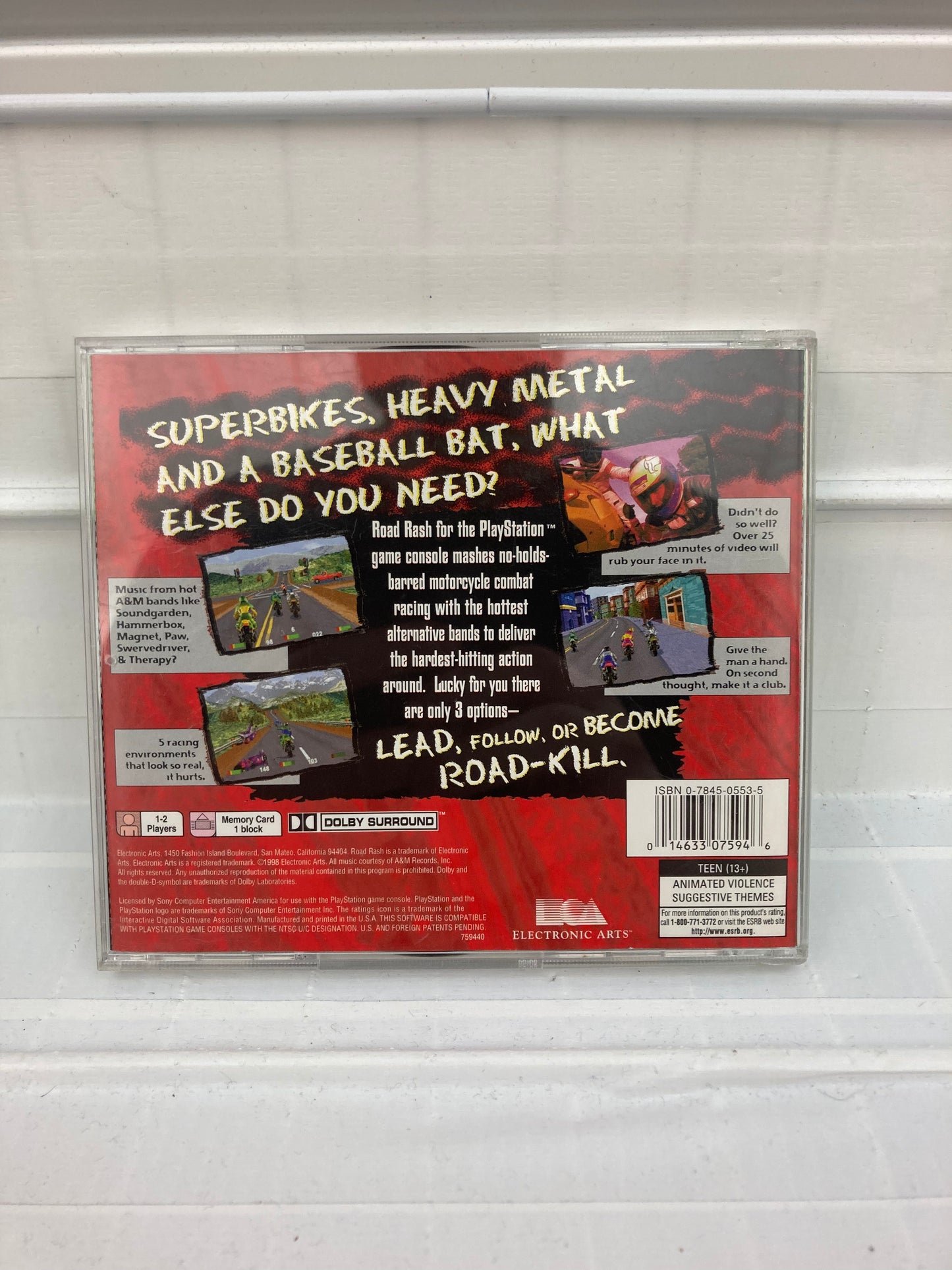 Road Rash [Greatest Hits] - Playstation