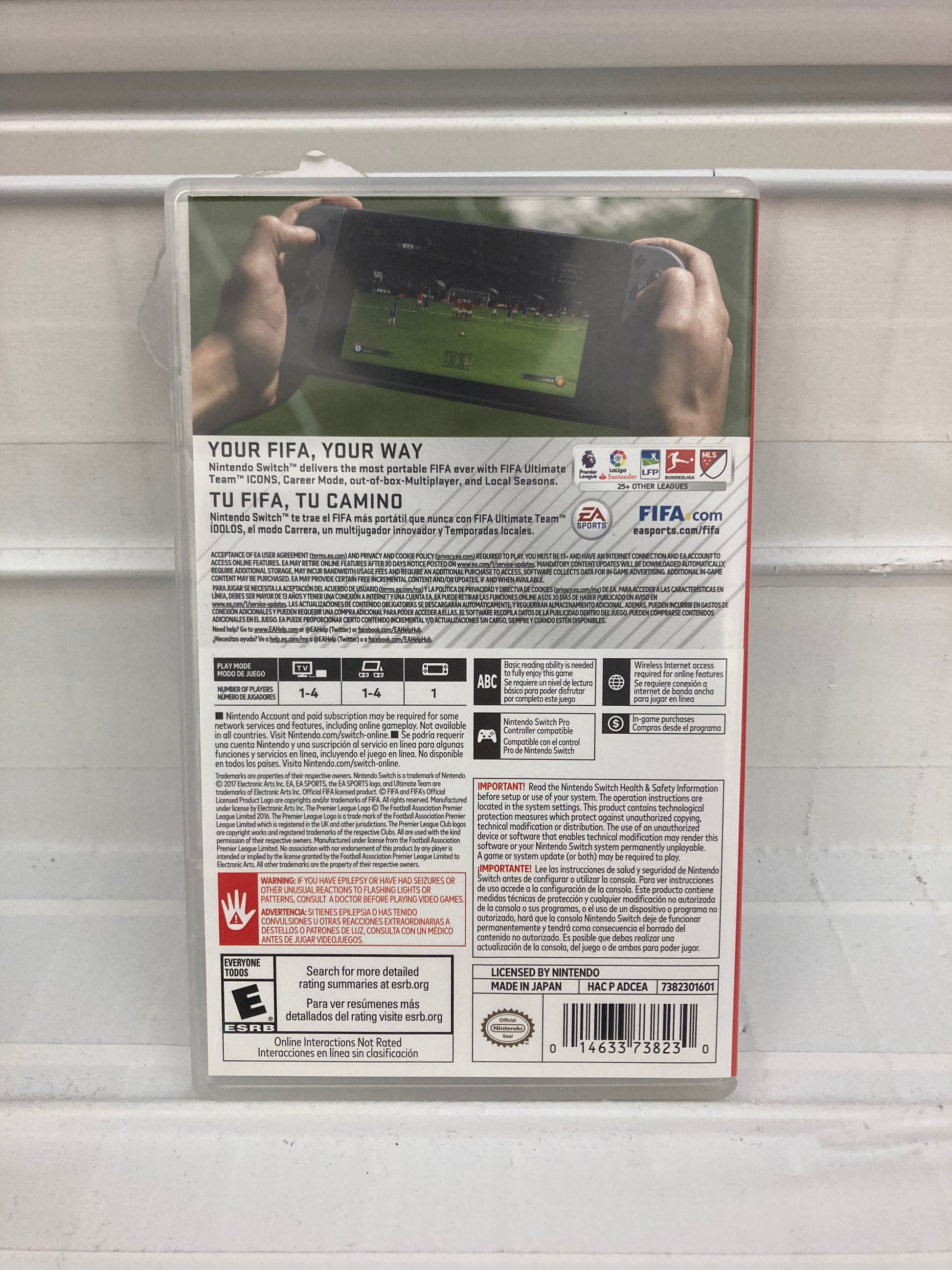 FIFA 18 - Nintendo Switch – Stateline Video Games Inc. FIFA 18 - Nintendo Switch – Stateline Video Games Inc.