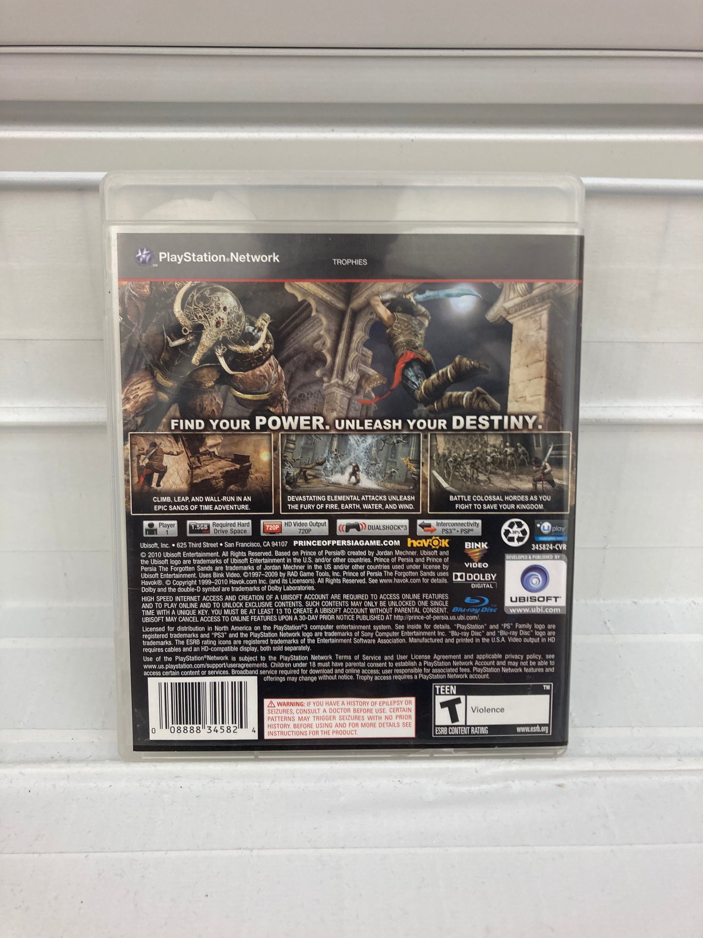 Prince of Persia: The Forgotten Sands - Playstation 3