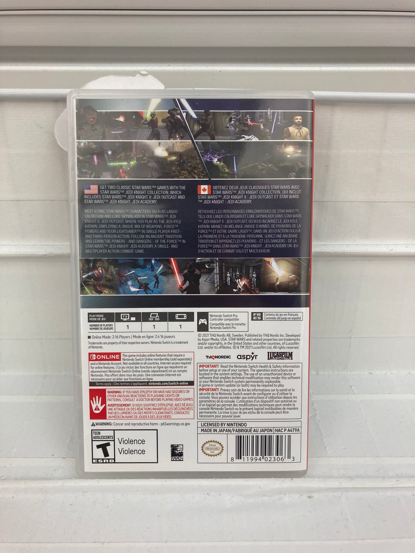 Star Wars Jedi Knight: Jedi Outcast & Jedi Academy - Nintendo Switch