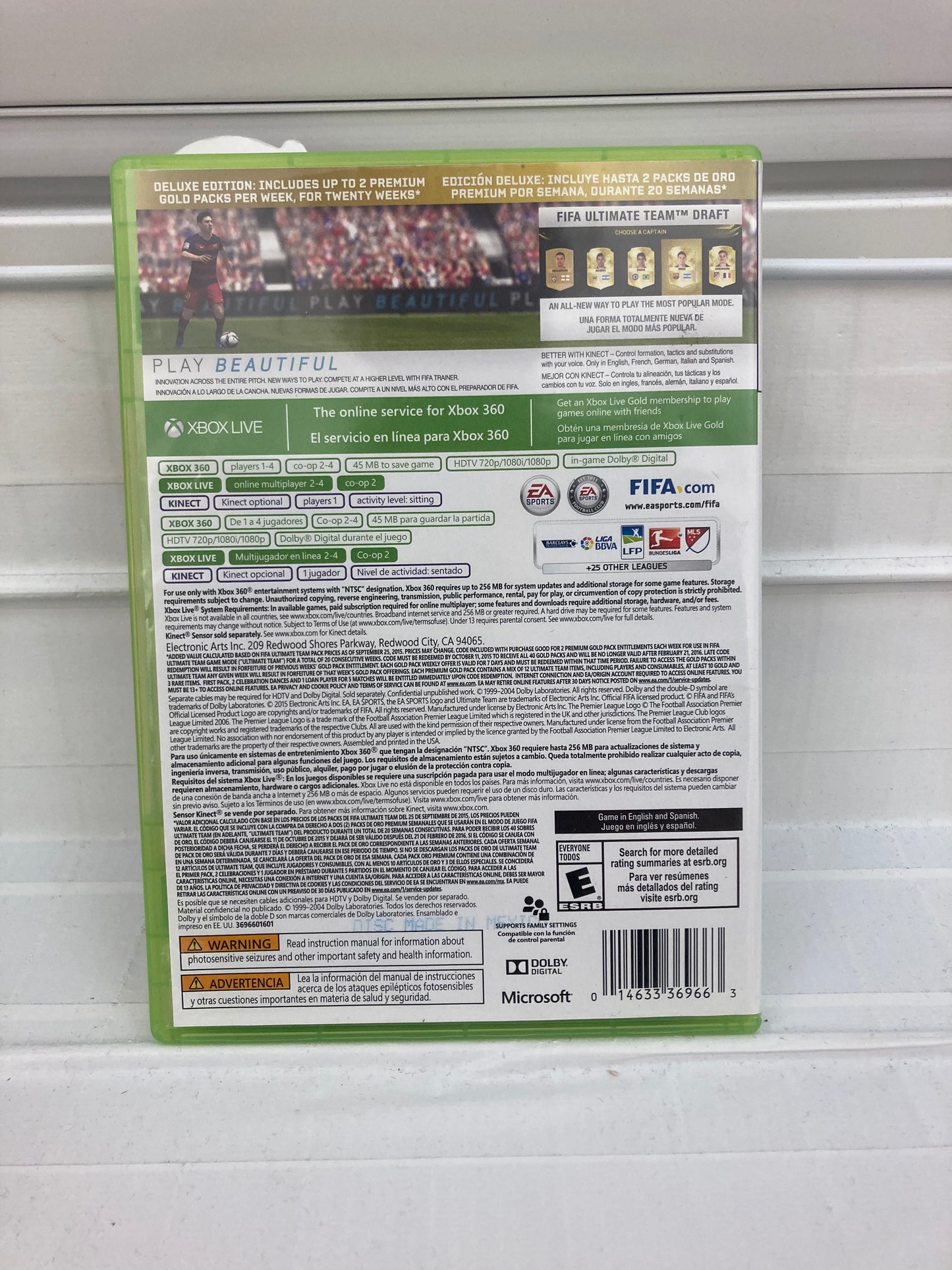 FIFA 16 - Xbox 360