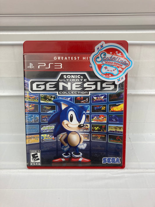 Sonic's Ultimate Genesis Collection [Greatest Hits] - Playstation 3