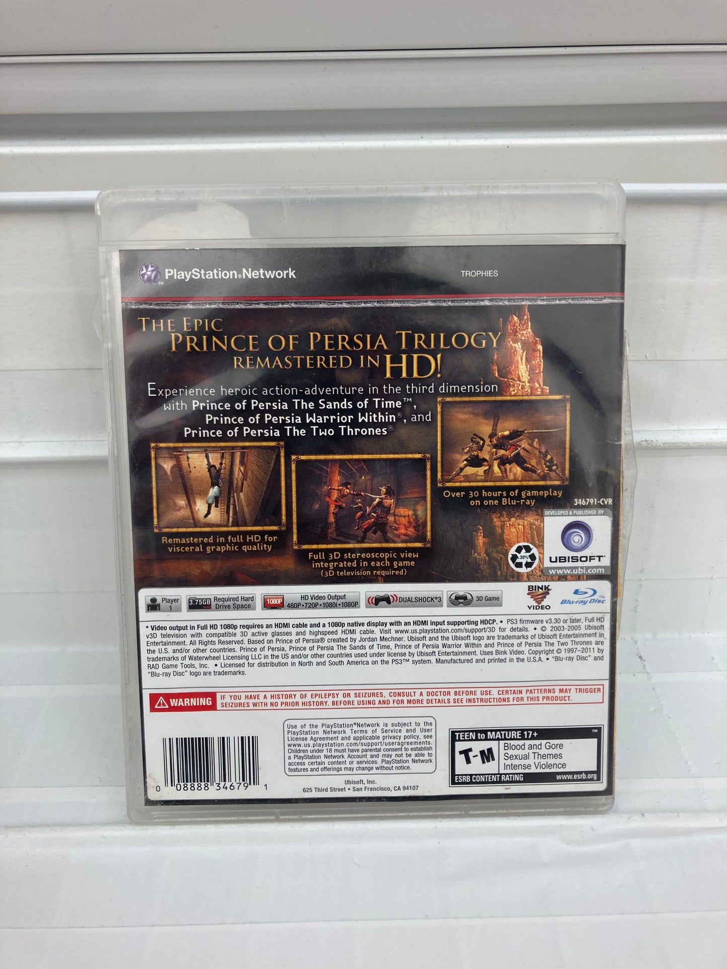 Prince of Persia Classic Trilogy HD - Playstation 3