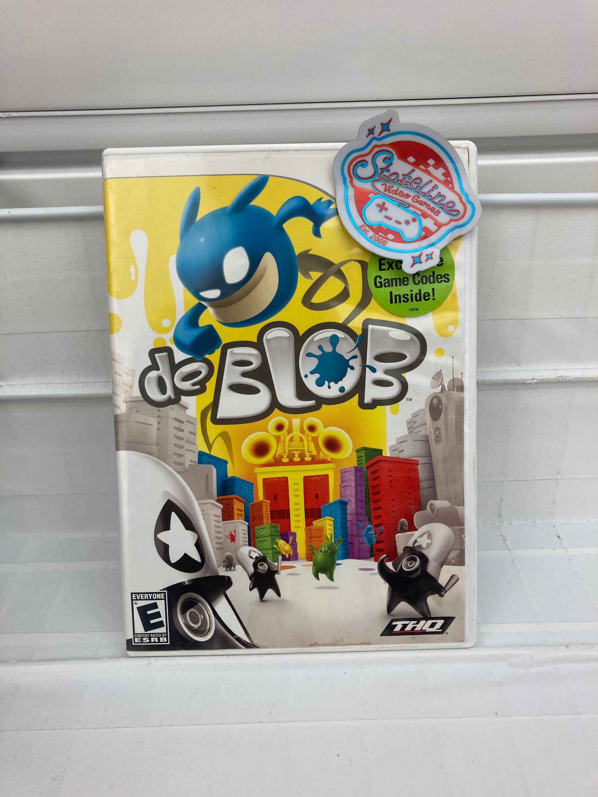 The Blob Wii Game De Blob Wii - Main Image