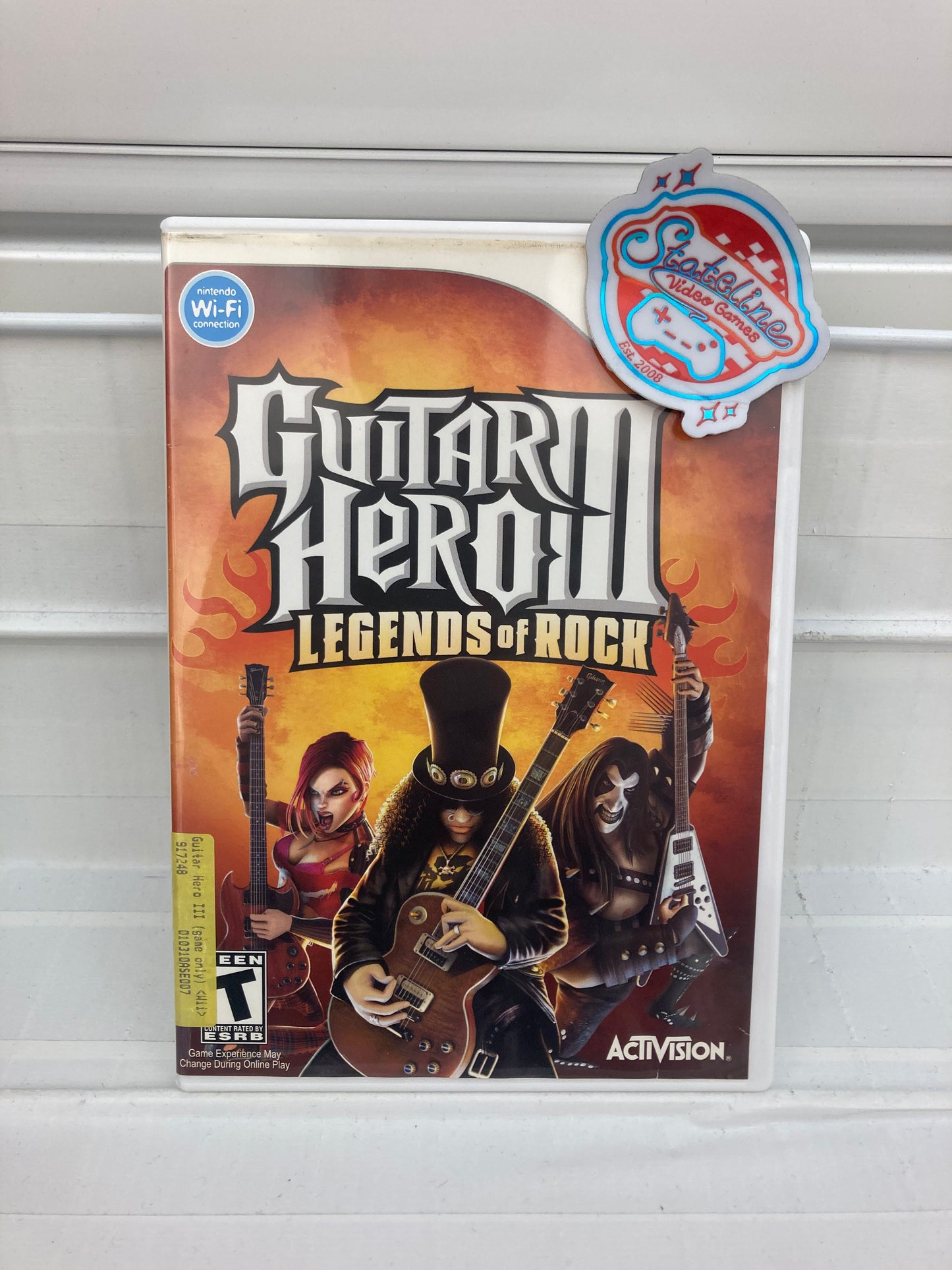 Guitar Hero III Legends of Rock [Not For Resale] - Wii