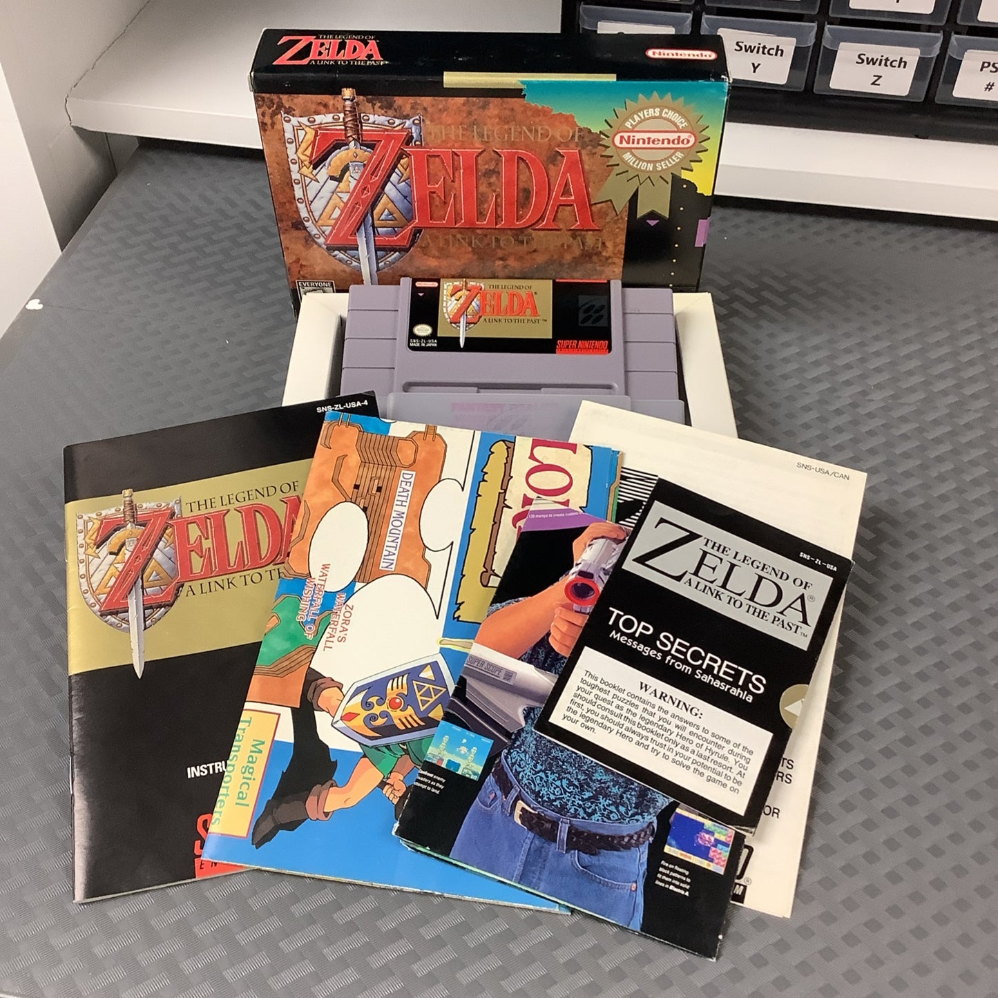 Zelda Link to the Past [Player's Choice] - Super Nintendo