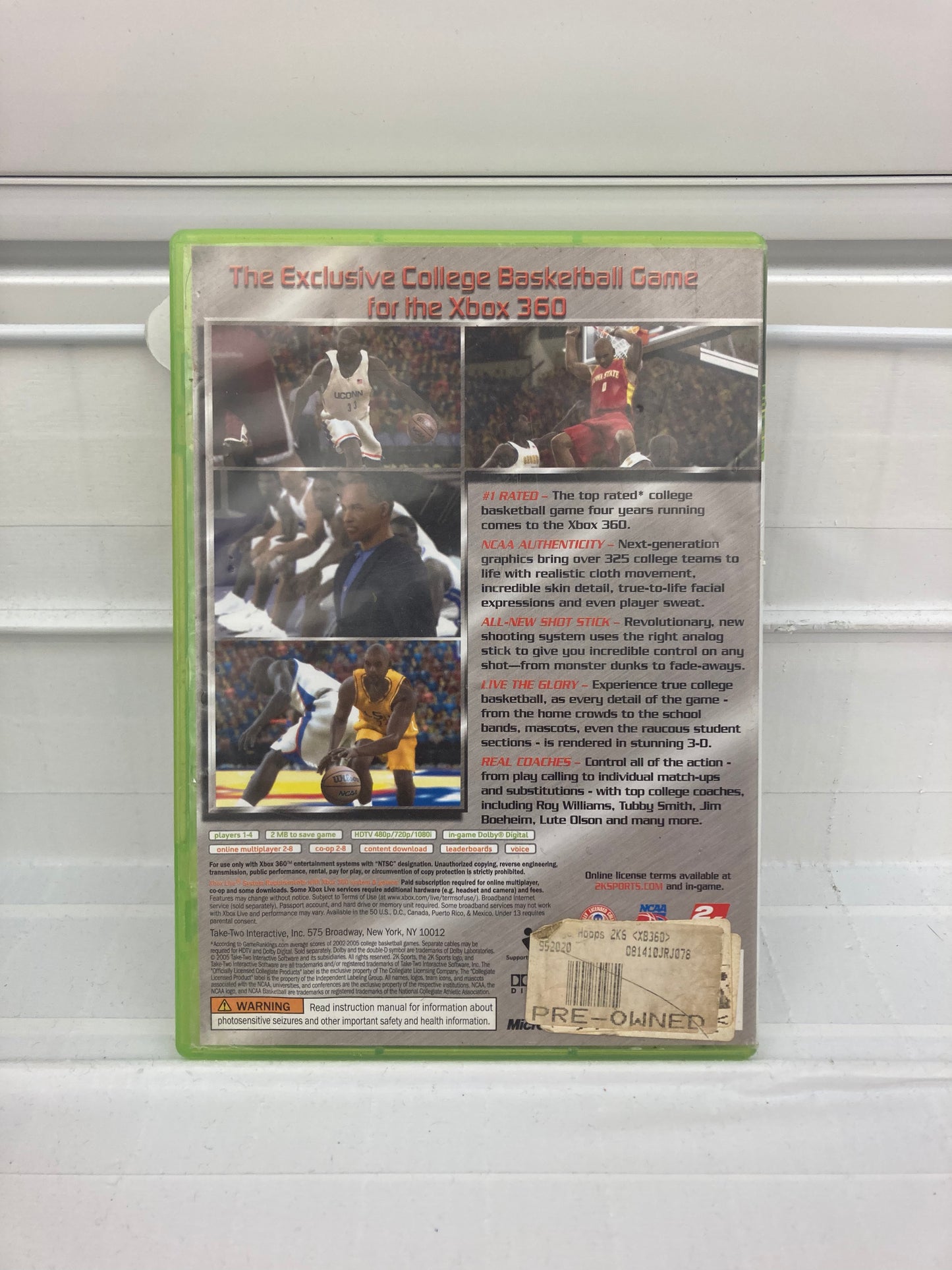 College Hoops 2K6 - Xbox 360