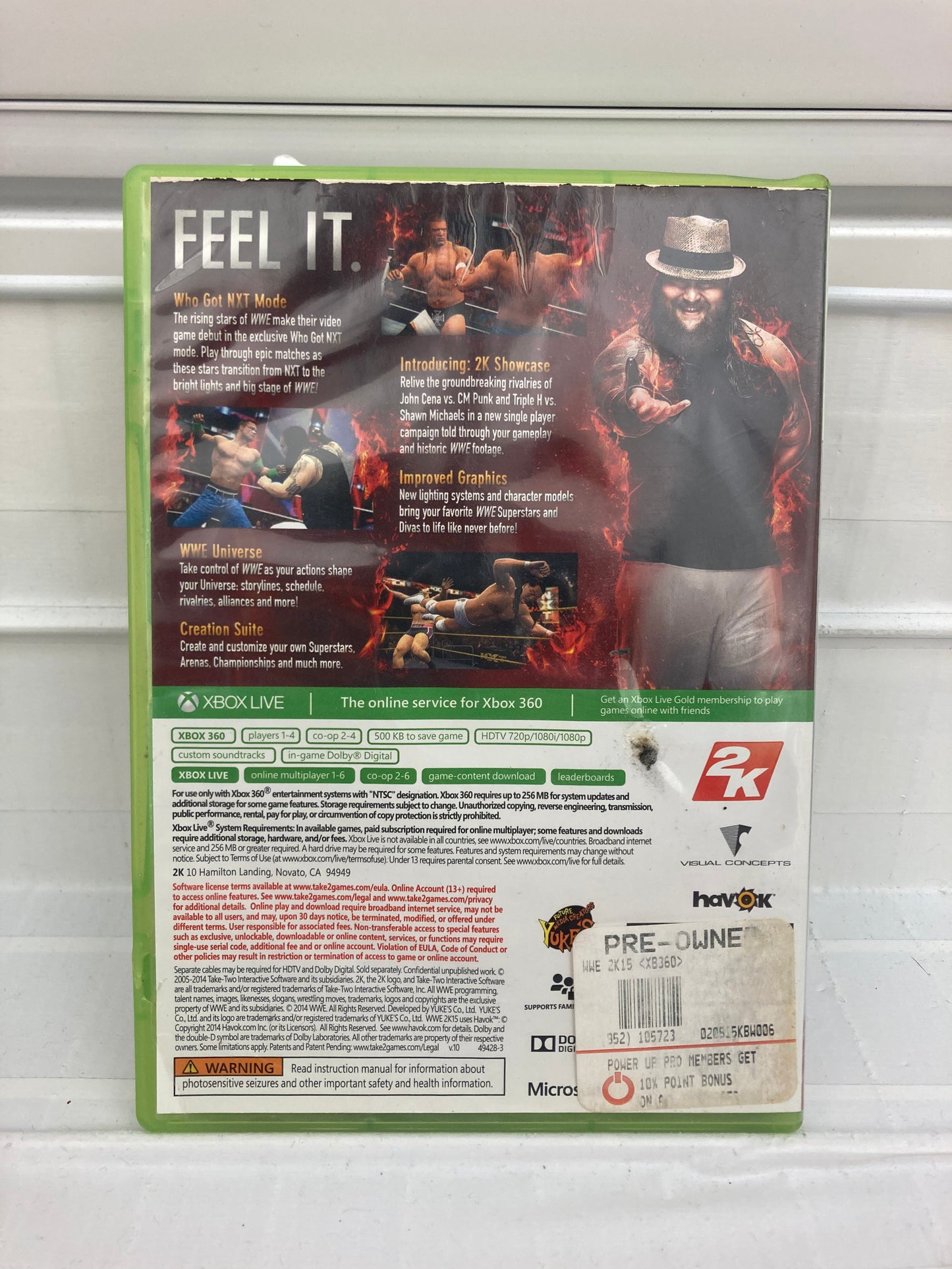 WWE 2K15 - Xbox 360