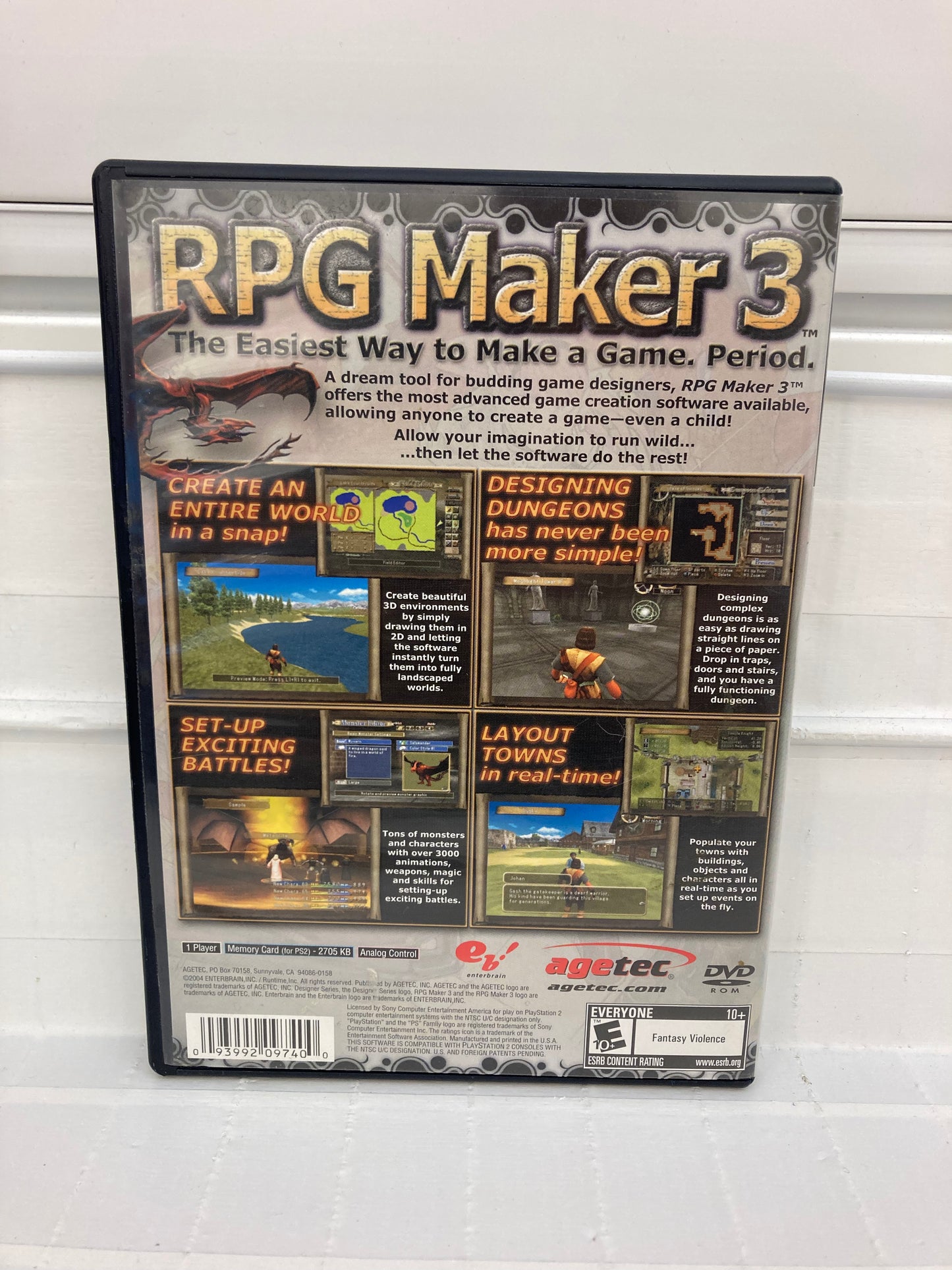 RPG Maker 3 - Playstation 2