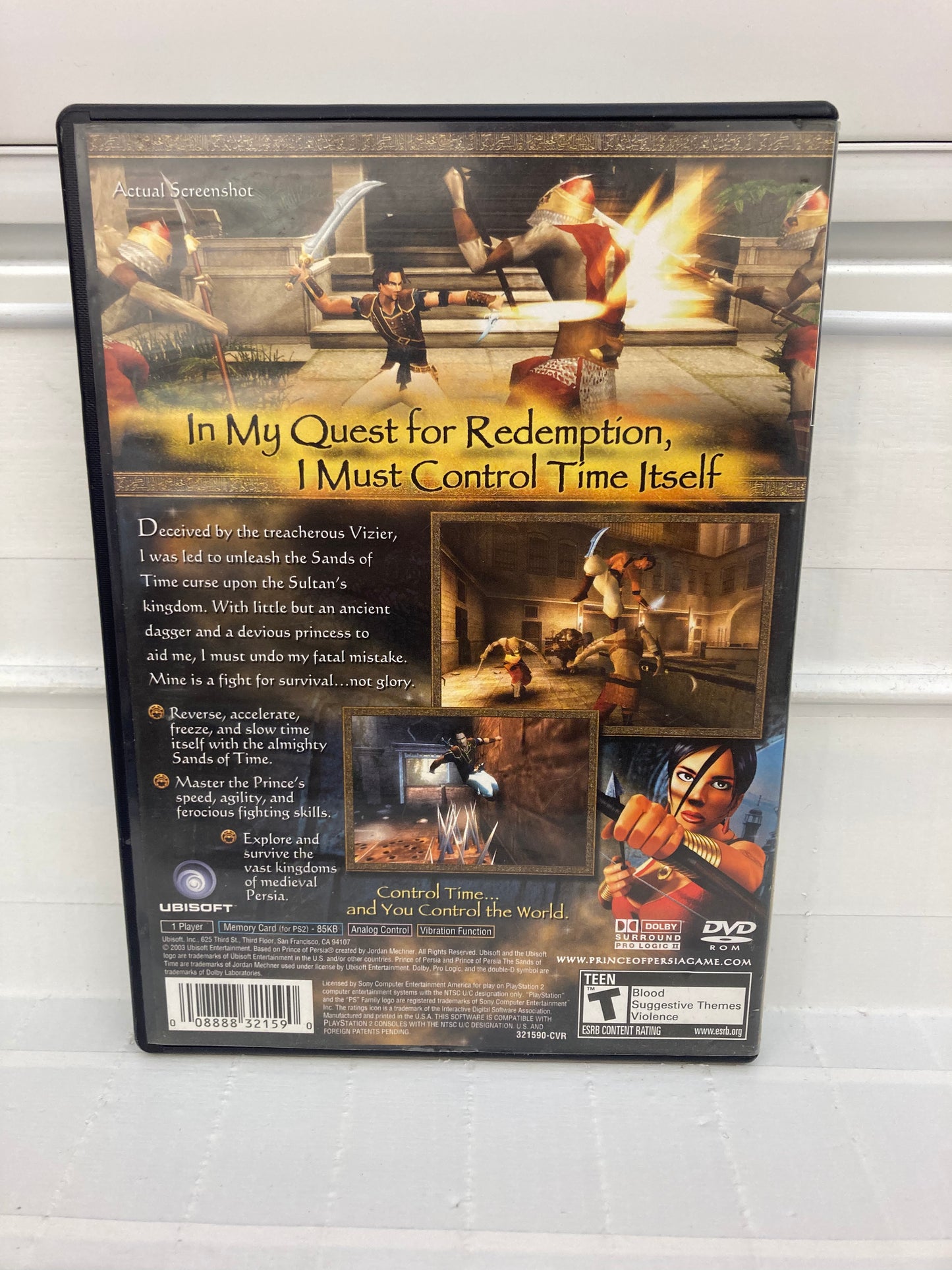 Prince of Persia Sands of Time - Playstation 2