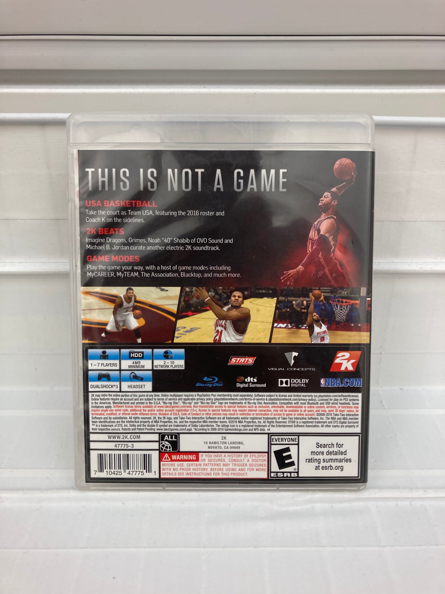 NBA 2K17 - Playstation 3