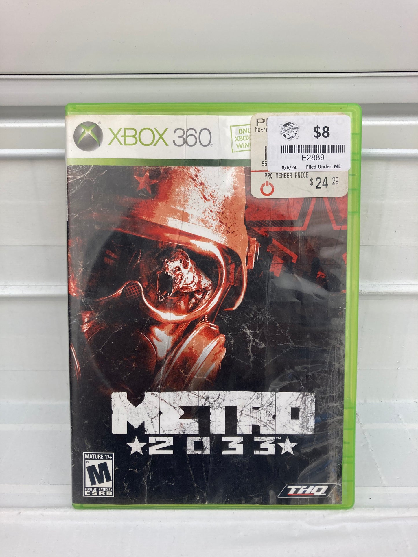 Metro 2033 - Xbox 360