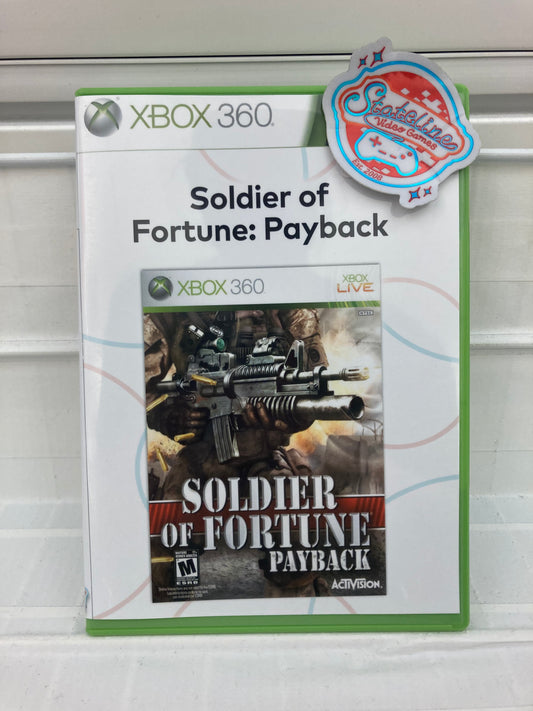 Soldier Of Fortune Payback - Xbox 360