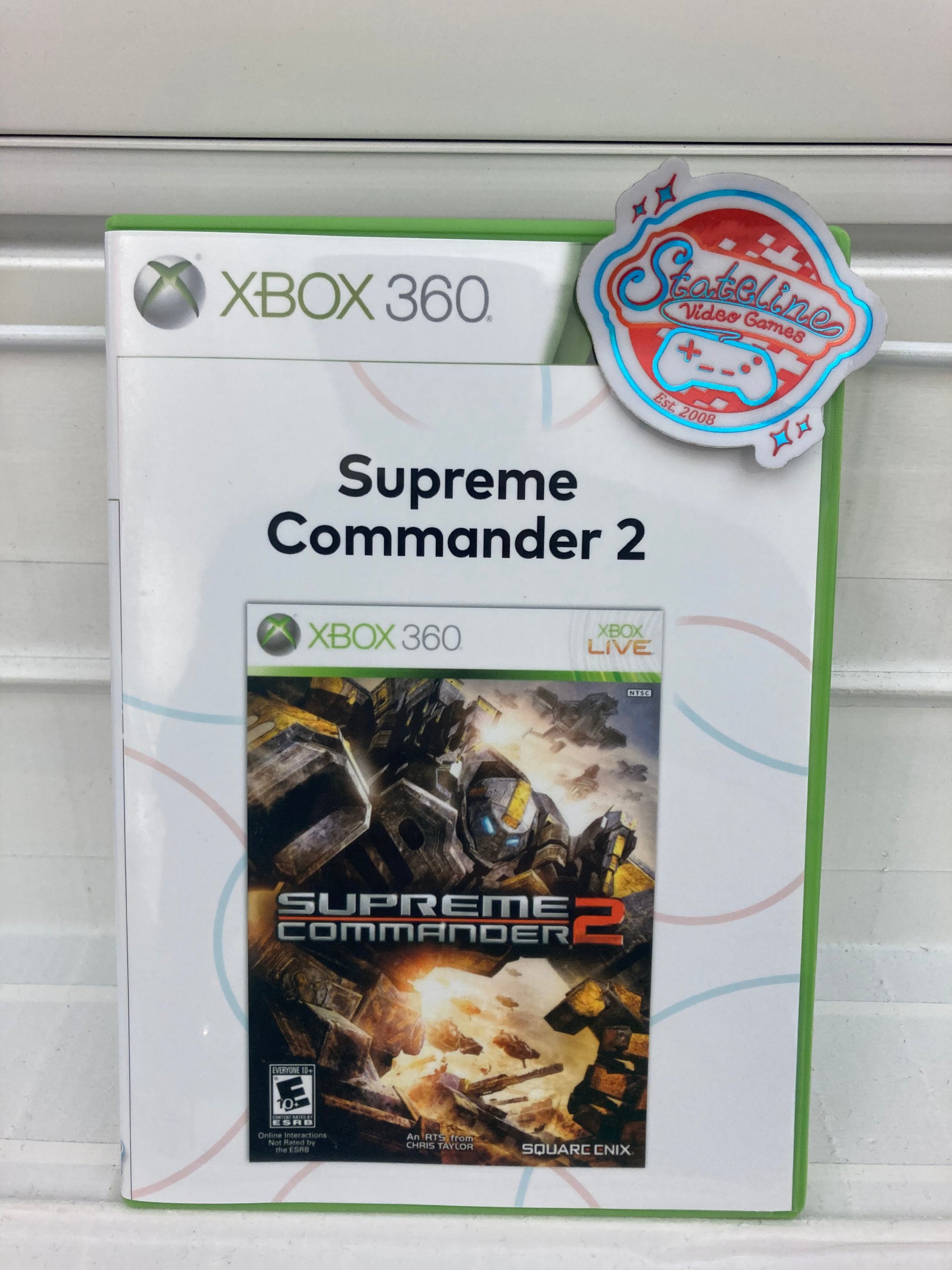 Supreme Commander Xbox 360 Stateline Art