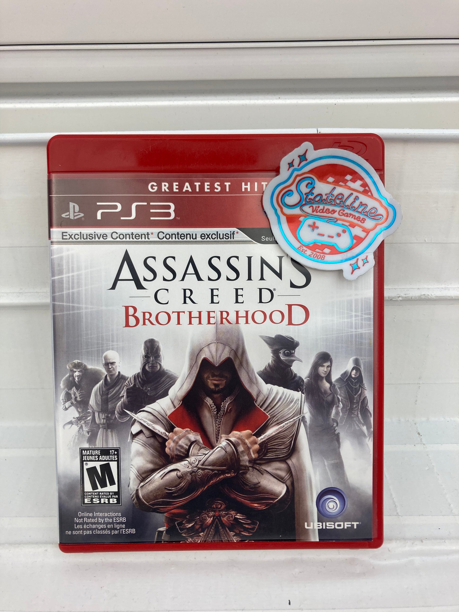 Assassin's Creed: Brotherhood [Greatest Hits] - Playstation 3 - Pre-Owned, image size:1946x2595