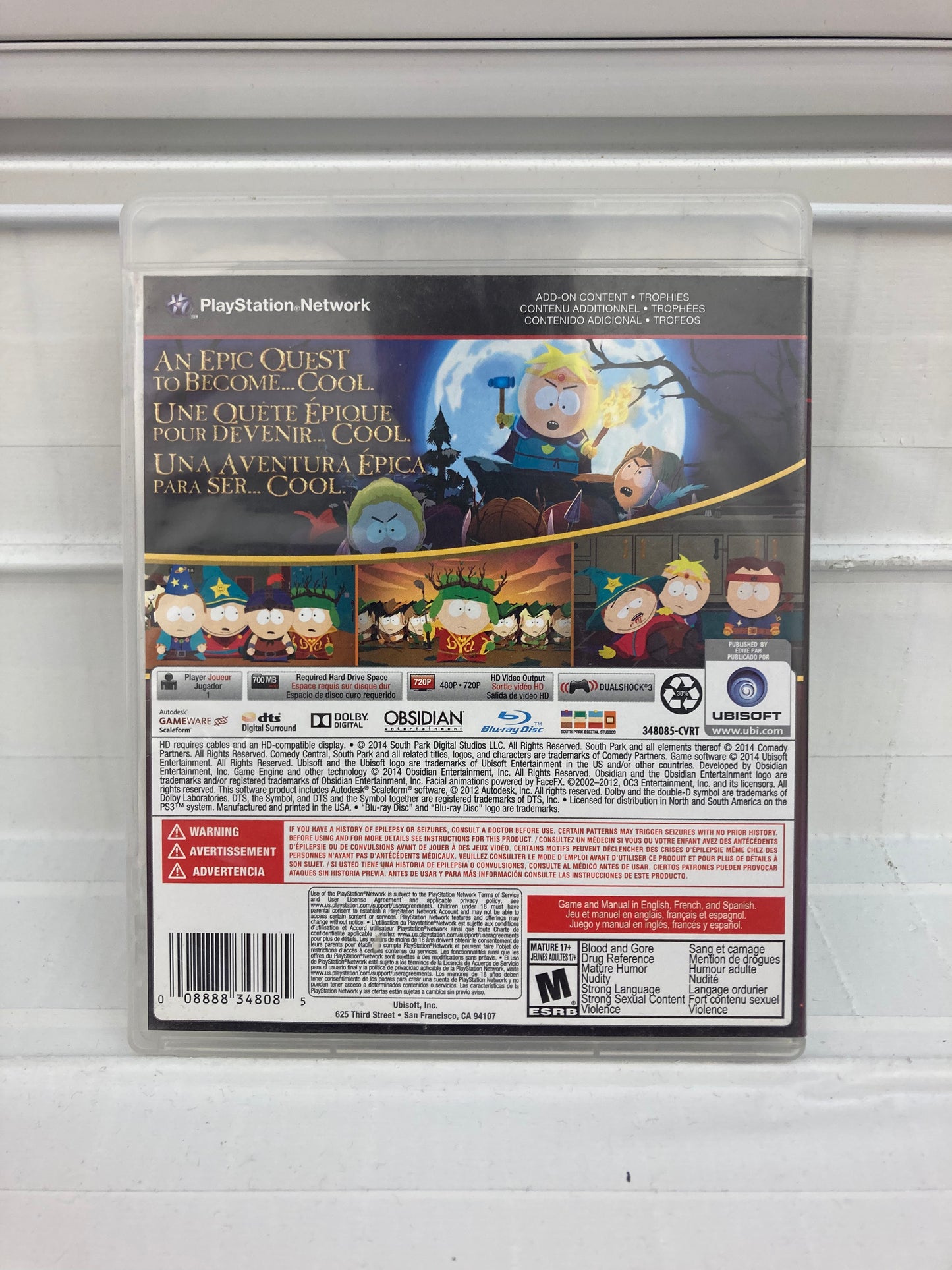 South Park: The Stick of Truth - Playstation 3