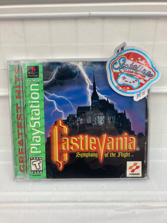 Castlevania Symphony of The outlet Night Greatest Hits For Playstation 1