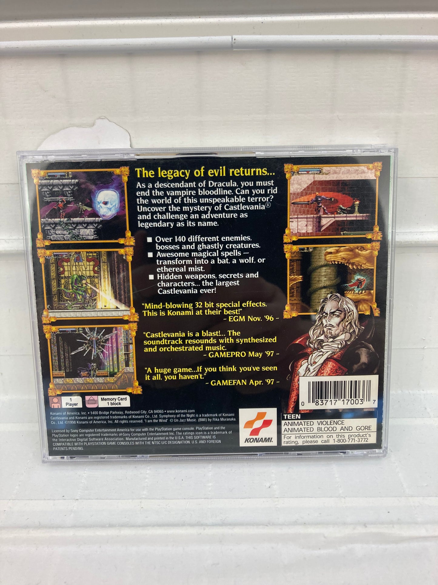 Castlevania Symphony of the Night [Greatest Hits] - Playstation