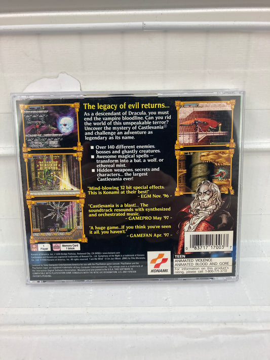 Castlevania Symphony of the Night [Greatest Hits] - Playstation