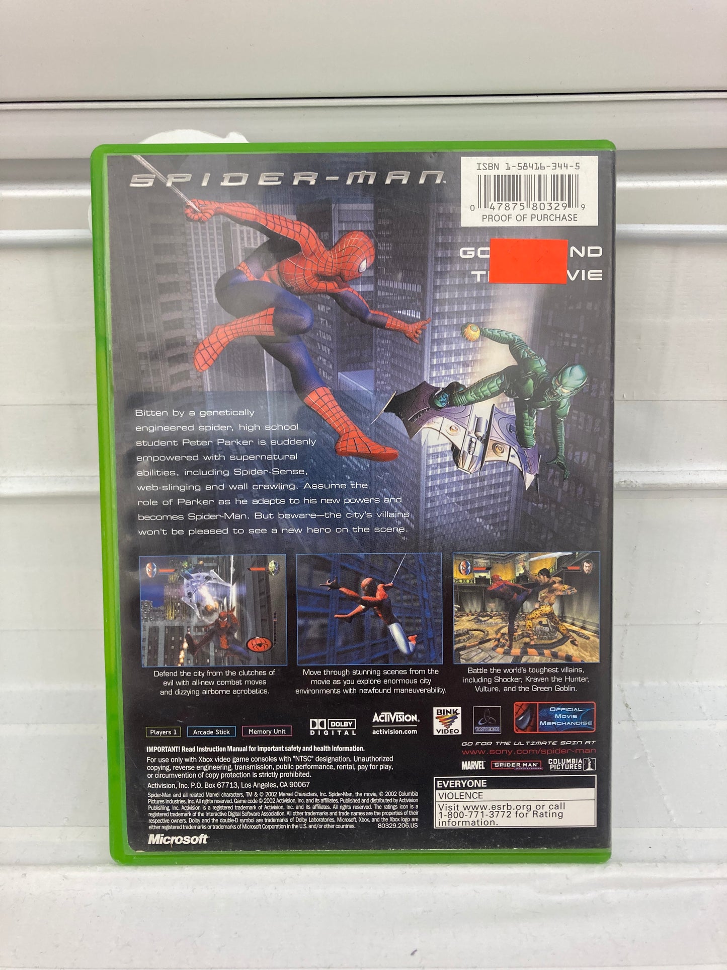 Spiderman - Xbox