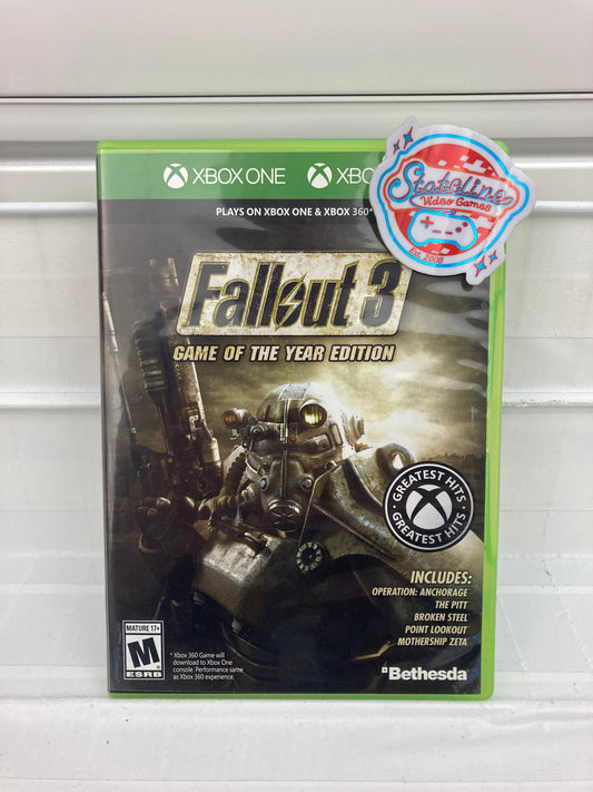 Fallout 3 [Game of the Year Edition] - Xbox One