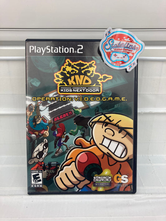 Codename Kids Next Door Operation VIDEOGAME - Playstation 2