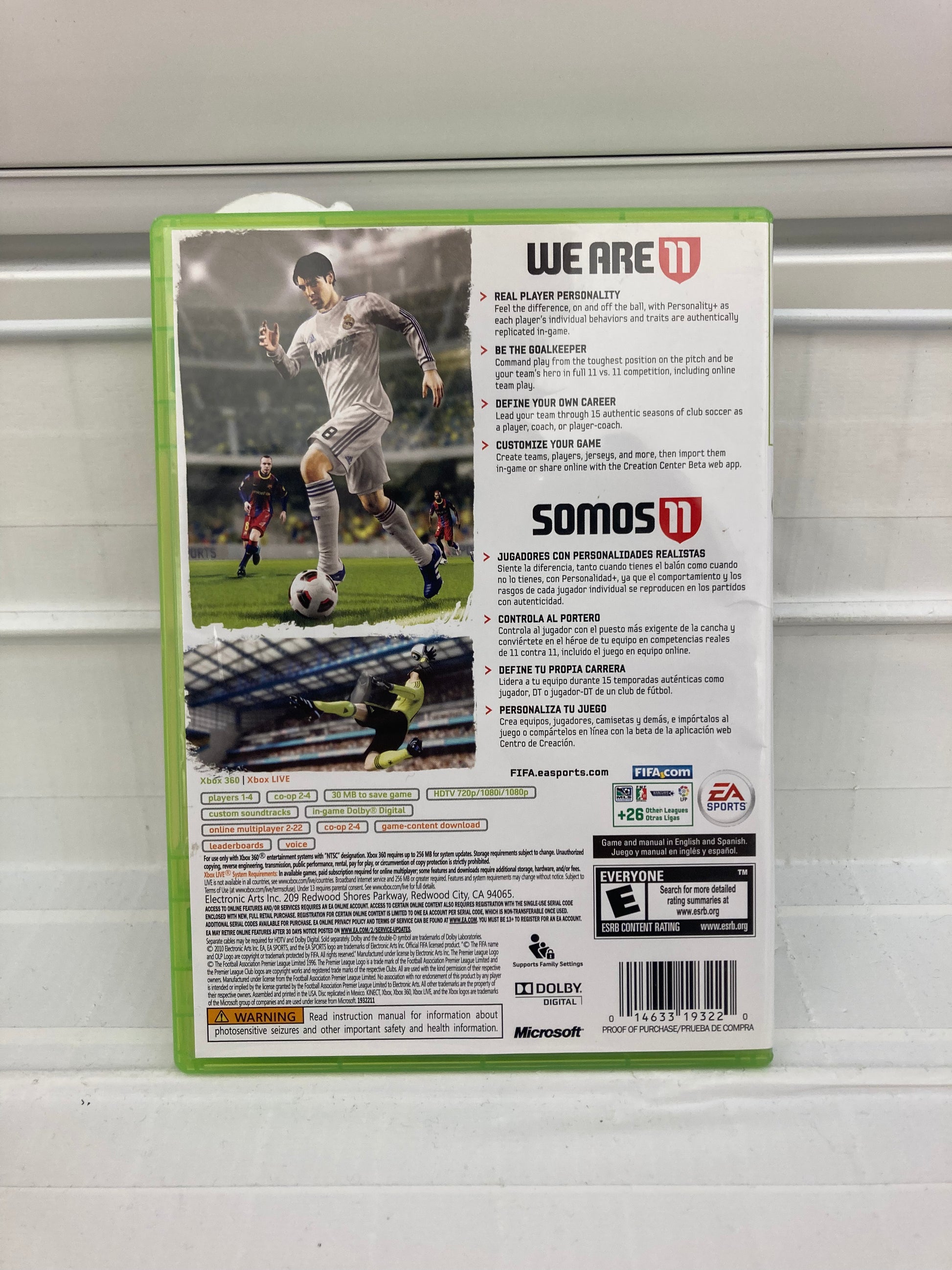 Fiche du jeu FIFA 11 sur Microsoft Xbox 360 - Le Musee des Jeux Video Fiche du jeu FIFA 11 sur Microsoft Xbox 360 - Le Musee des Jeux Video