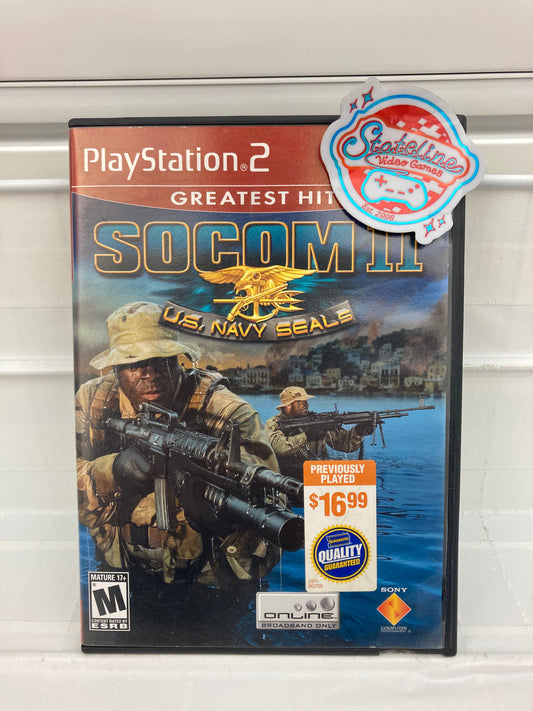 SOCOM II US Navy Seals [Greatest Hits] - Playstation 2