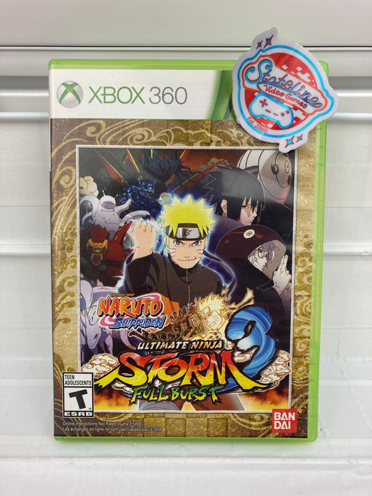 Naruto Shippuden Ultimate Ninja Storm 3 Full Burst - Xbox 360