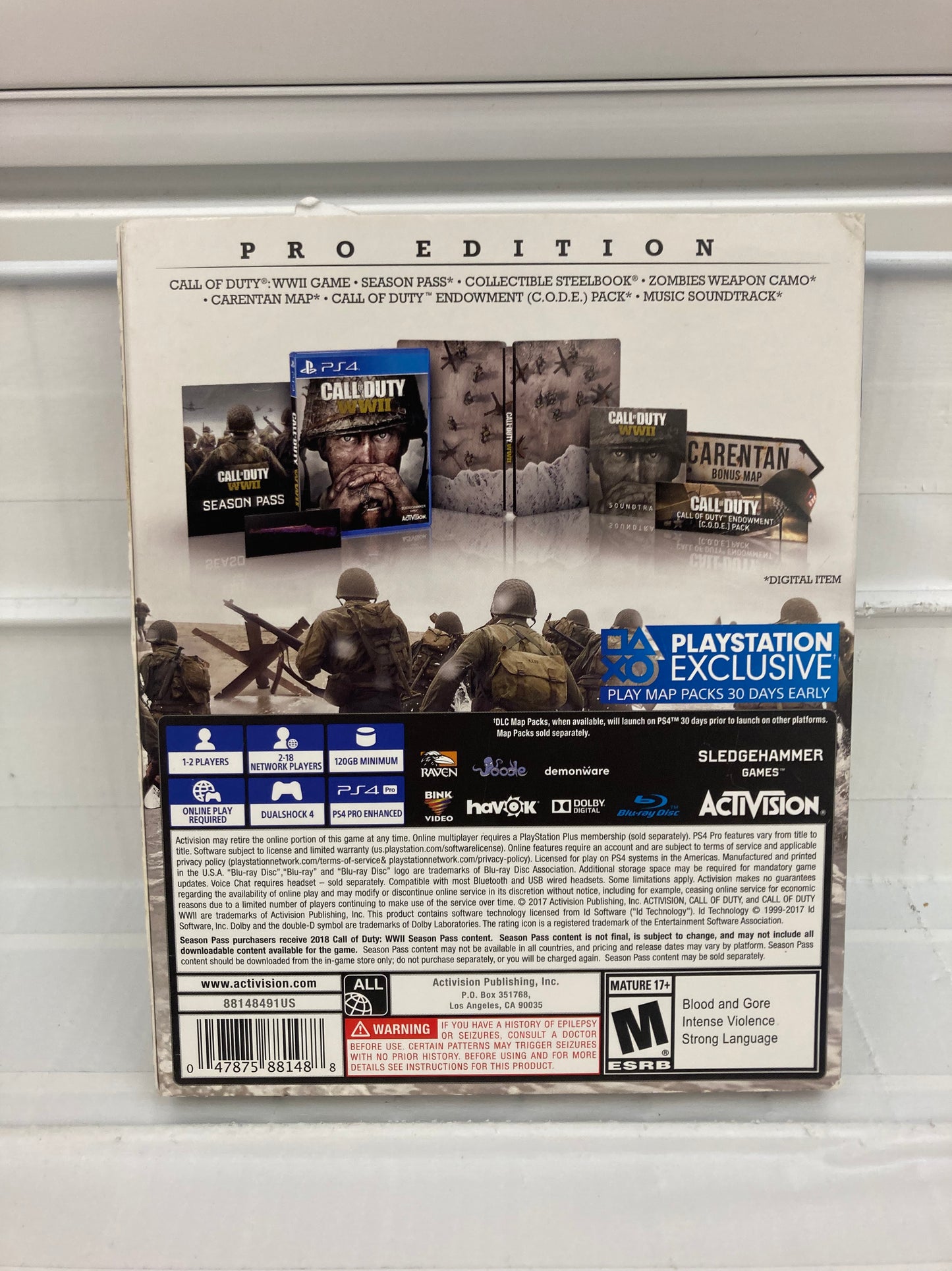 Call of Duty WWII [Pro Edition] - Playstation 4