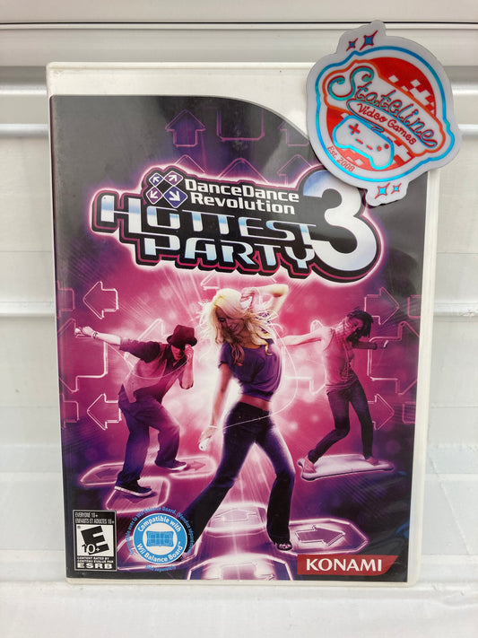 Dance Dance Revolution: Hottest Party 3 (Game only) - Wii