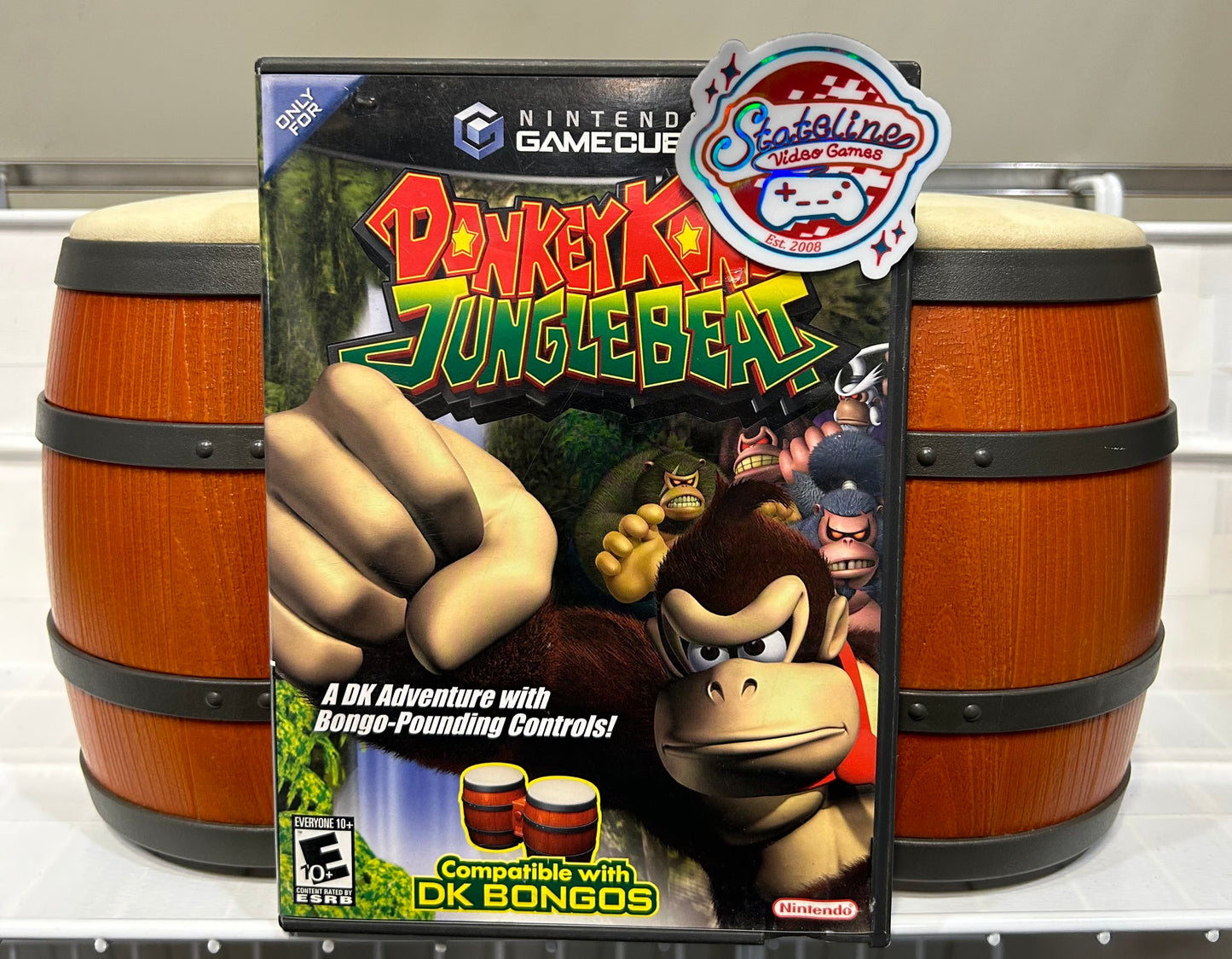 Donkey Kong Jungle Beat [Bongos Bundle] - Gamecube