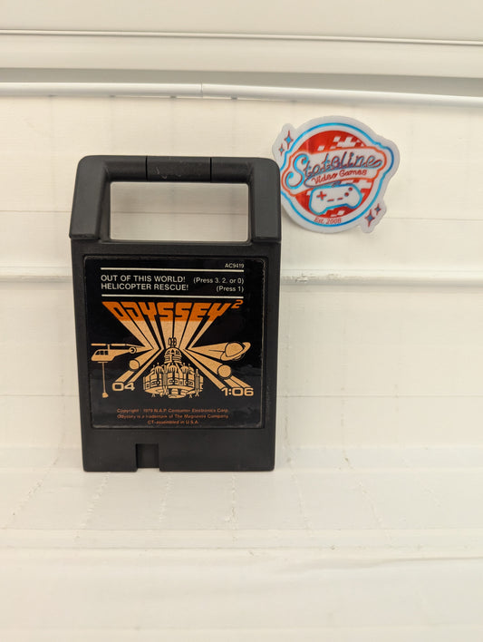 Out of This World!/Helicopter Rescue! - Magnavox Odyssey 2