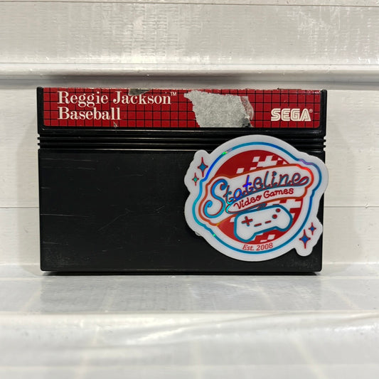 Reggie Jackson Baseball - Sega Master System