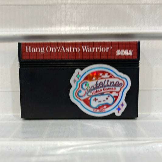 Hang-On and Astro Warrior - Sega Master System