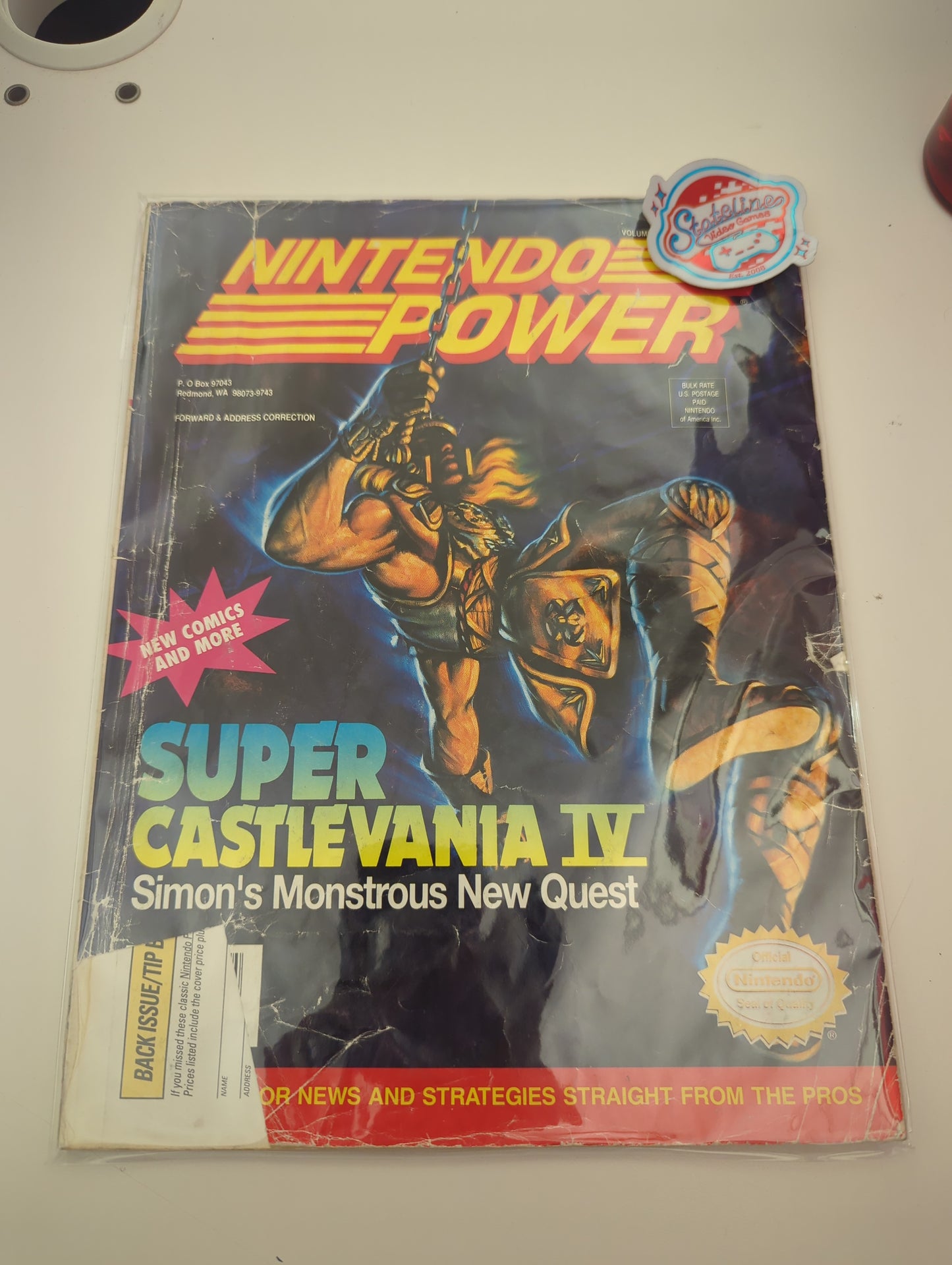 [Volume 32] Super Castlevania IV - Nintendo Power