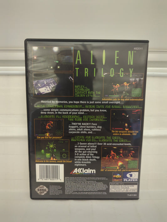 Alien Trilogy - Sega Saturn