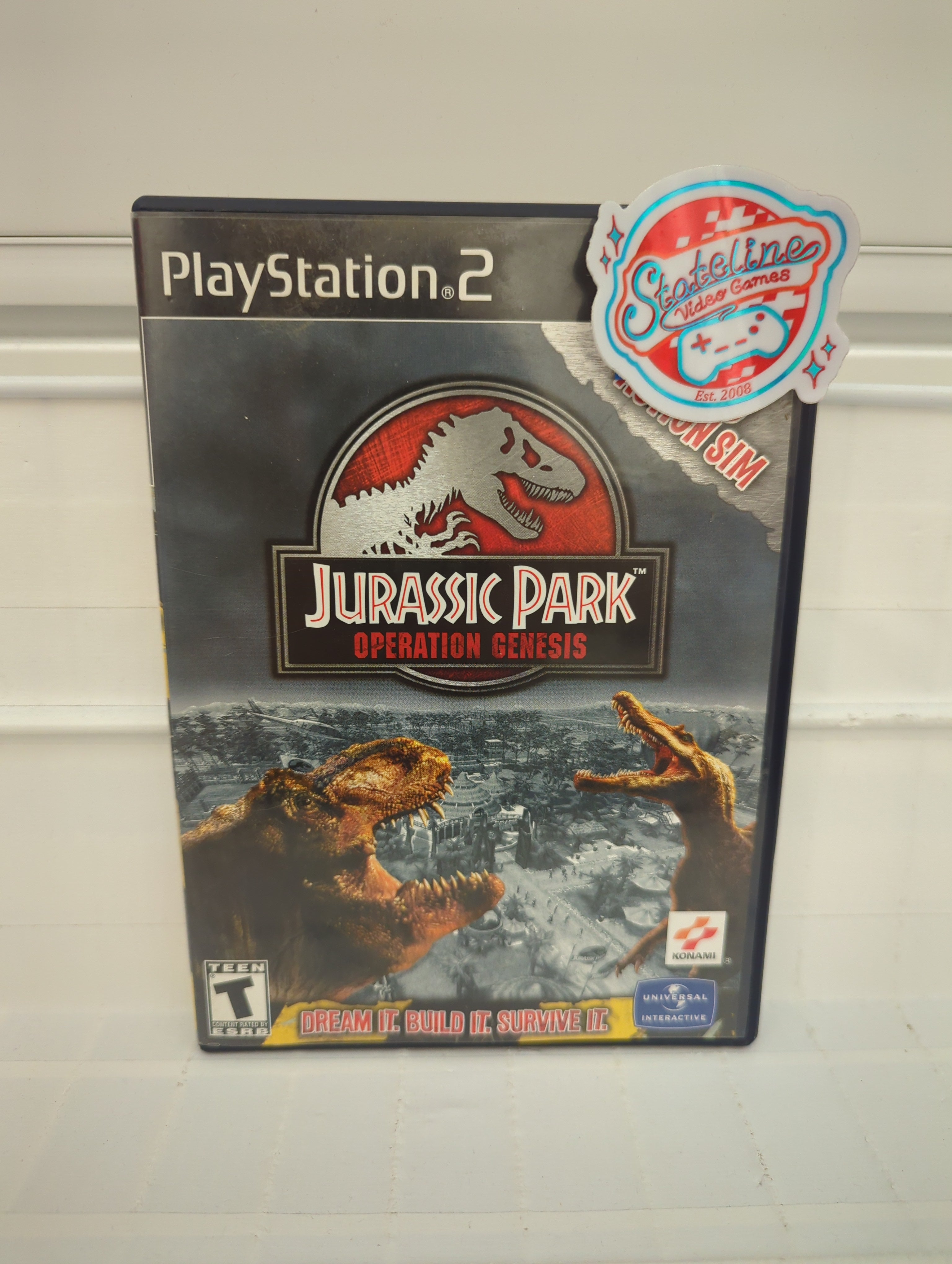 Jurassic Park Operation Genesis - Playstation 2 – Stateline Video Games