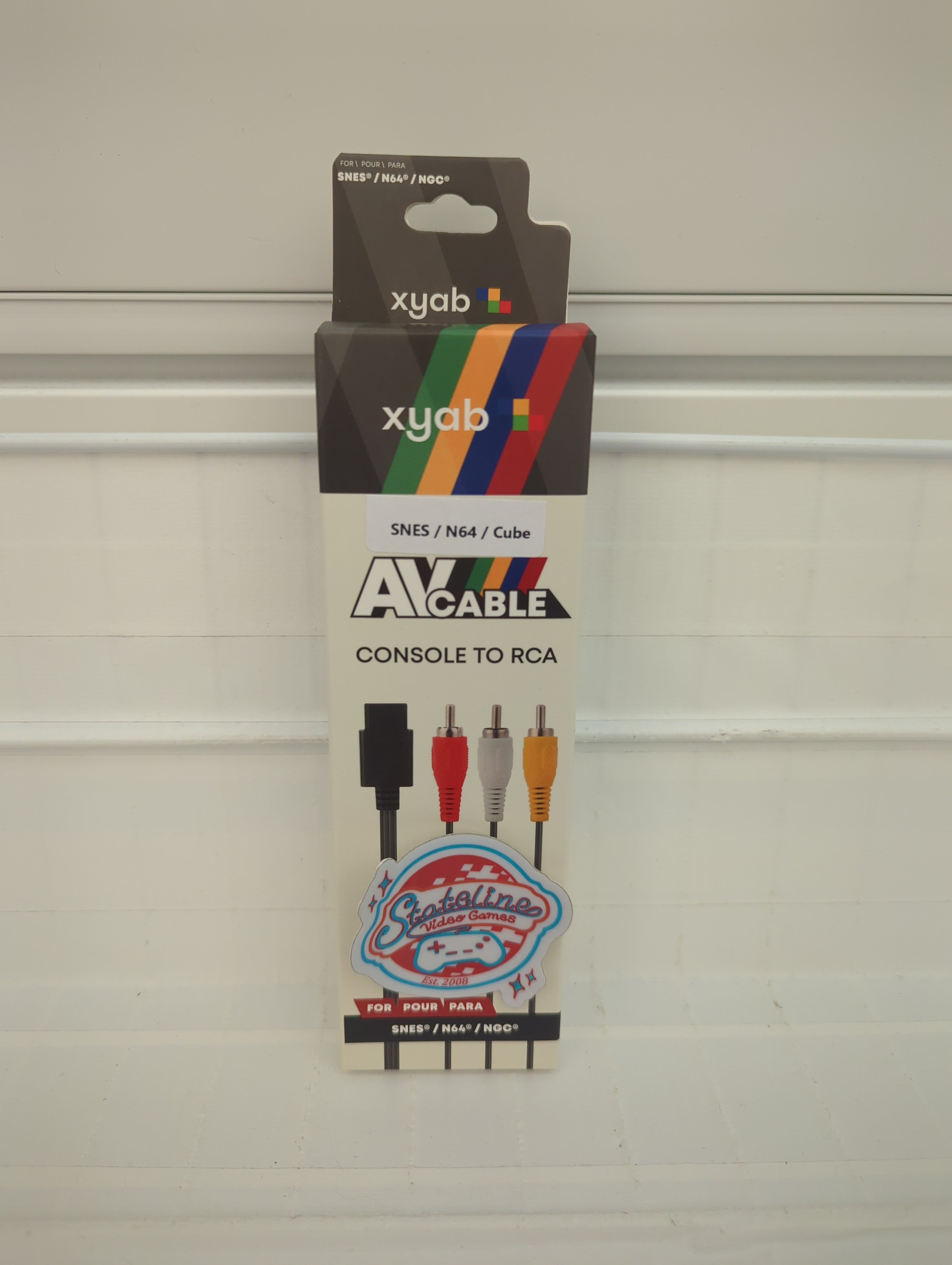Aftermarket SNES, N64, Gamecube AV Cable - SNES, N64, GC – Stateline ...