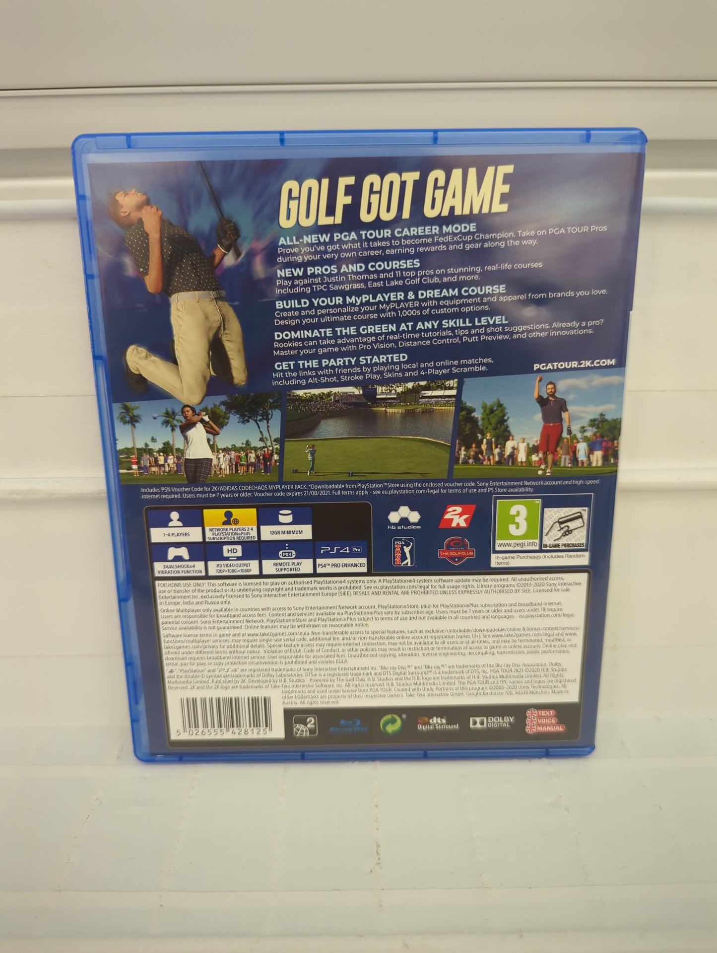 PGA Tour 2K21 PAL - Playstation 4