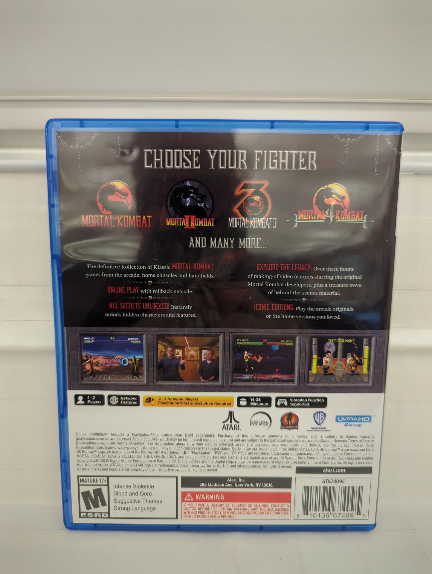Mortal Kombat: Legacy Kollection - Playstation 5
