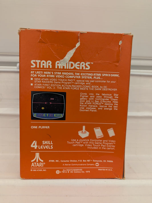 Star Raiders [Video Touch Pad Bundle] - Atari 2600