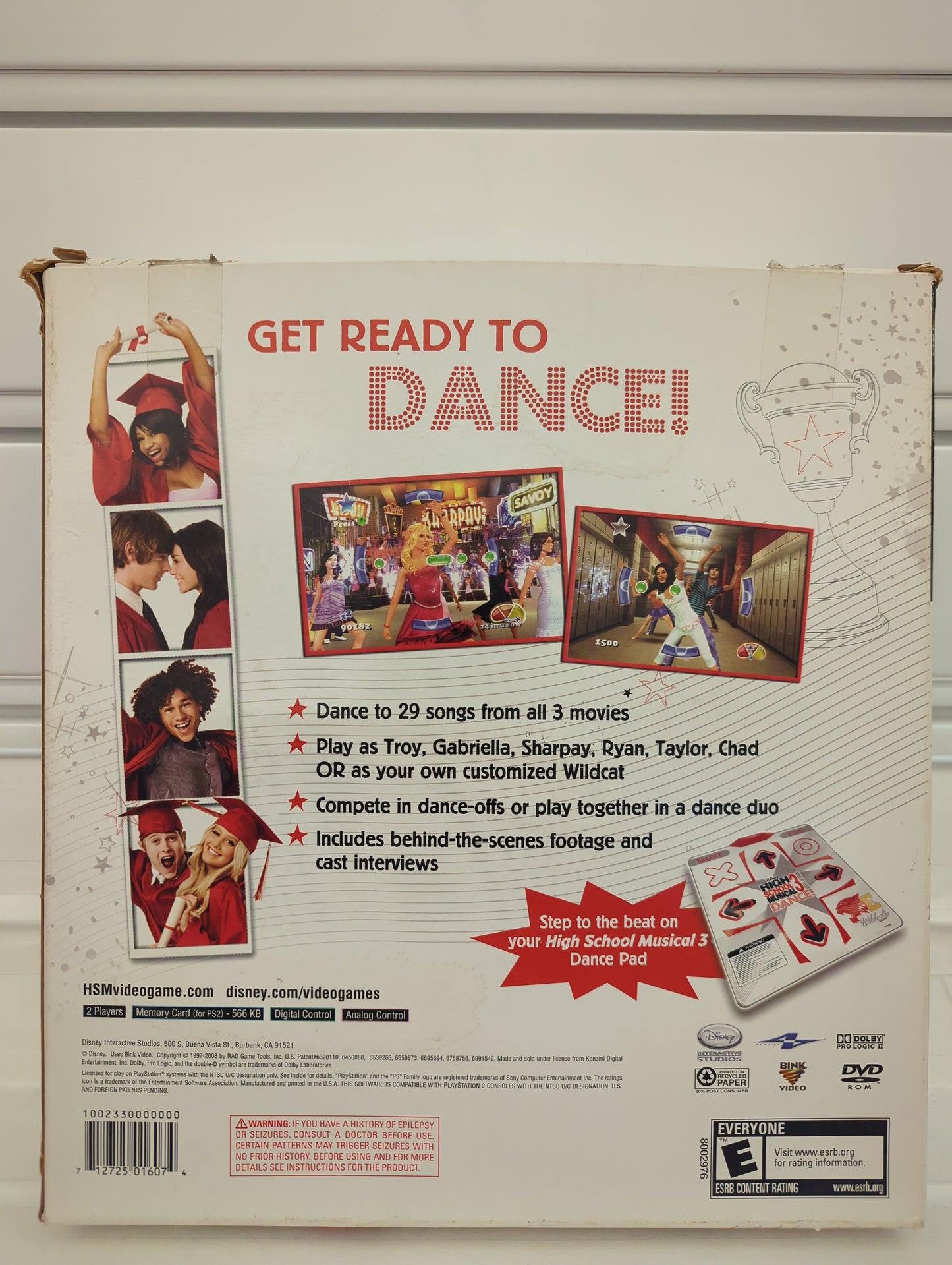 High School Musical 3 Senior Year Dance [Bundle] - Playstation 2