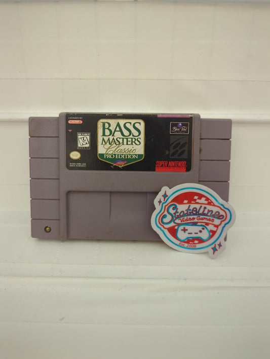 Bass Masters Classic Pro Edition - Super Nintendo