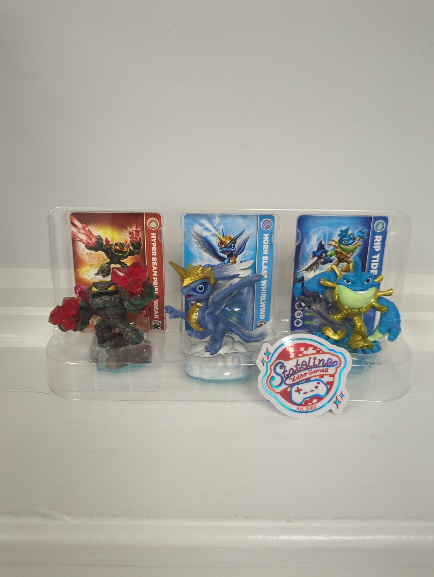 Skylanders Swap Force Triple Pack [Hyper Beam Prism Break, Horn Blast Whirlwind, Rip Tide] - Skylanders