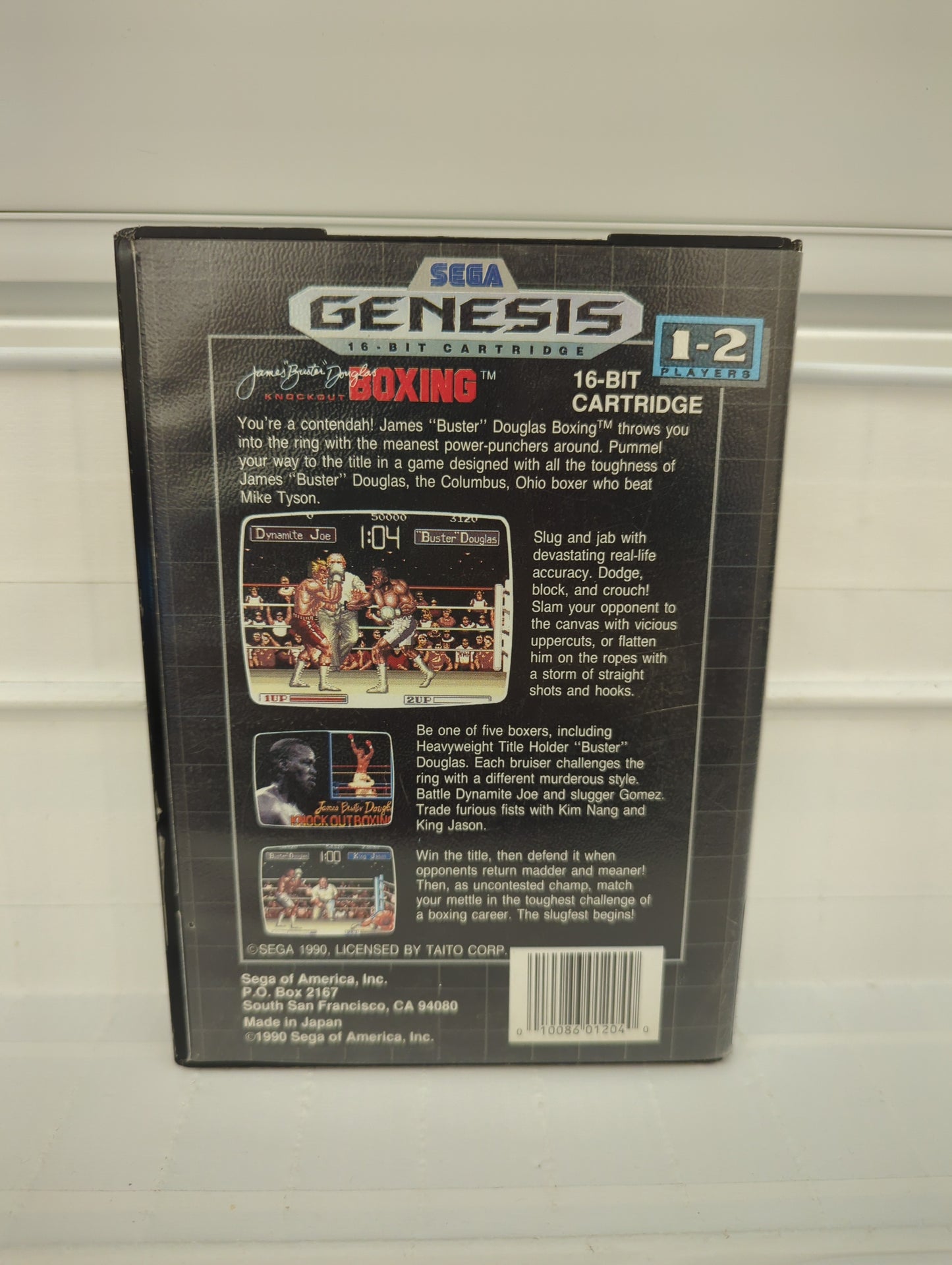 James Buster Douglas Knockout Boxing - Sega Genesis